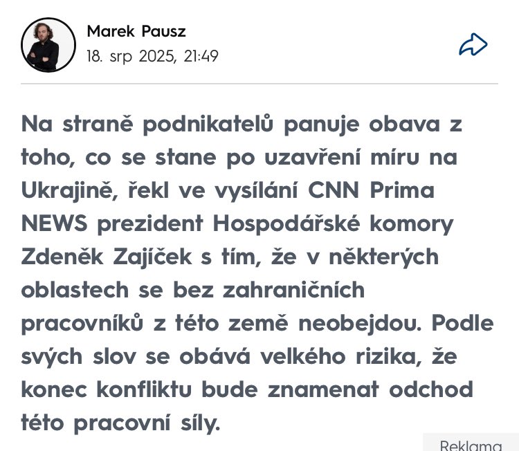 Inspektor Ovsánek (@m_tremcinsky) on Twitter photo Podnikatelé jsou solí této země a měli bychom jim vyjít vstříc! Mír je luxus, který si nemůžeme dovolit! Ještěže je Trump vyslyšel a zachránil tím českou ekonomiku ❤️🙏 Podnikatelé jsou solí této země a měli bychom jim vyjít vstříc! Mír je luxus, který si nemůžeme dovolit! Ještěže je Trump vyslyšel a zachránil tím českou ekonomiku ❤️🙏
