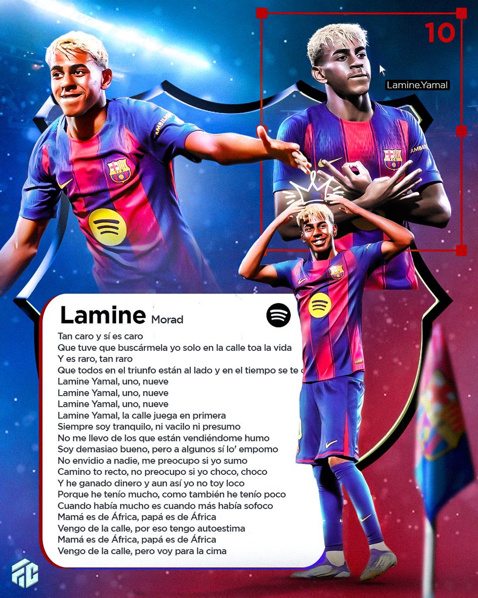 Fc_Graphics_'s tweet image. Lamine - Morad 🔵🔴