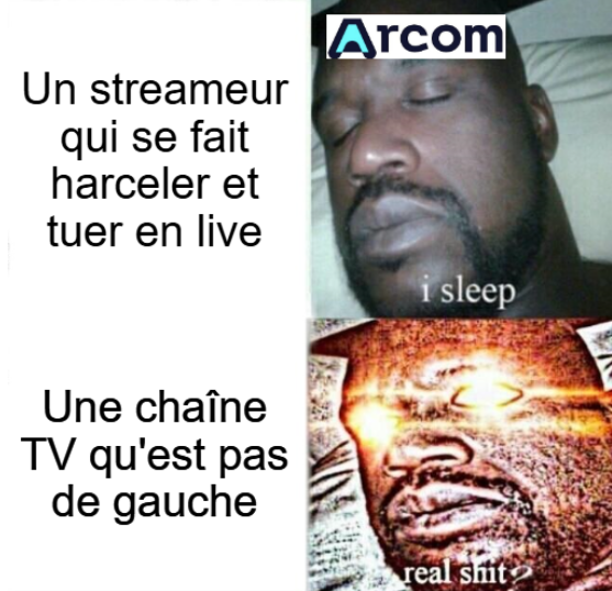 memes_libs's tweet photo. Afuera l'Arcom. https://t.co/Zl3iLgW0Us