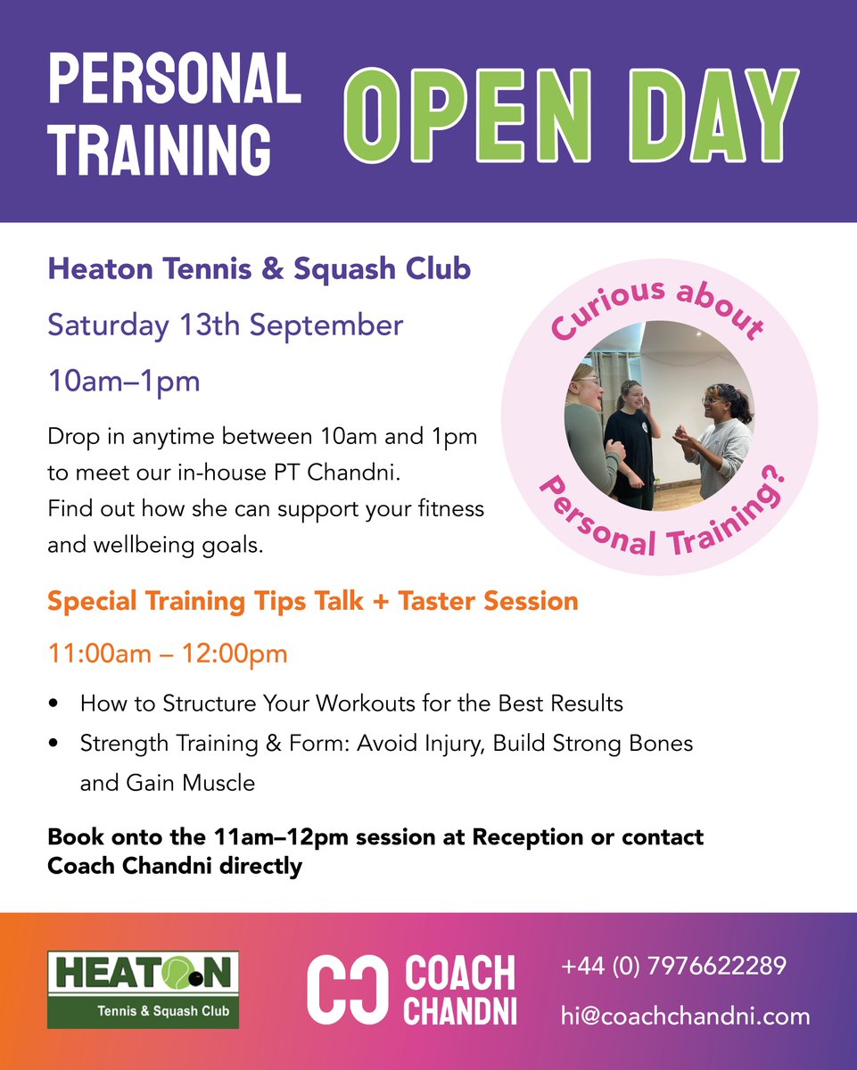 Heaton Tennis & Squash Club (@heatontennissc) on Twitter photo 