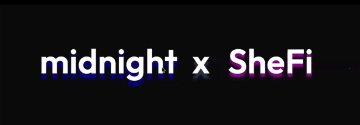AzinMadhu's tweet photo. Learned how @MidnightNtwrk is redefining privacy &amp; compliance in Web3 with zero-knowledge tech.
@shefiorg S14 + @maggielove_ brought us an inspiring session on how ideas → impact 
Excited to see how Midnight empowers women in tech to build the future! ✨
#SheFi #Web3 https://t.co/ycOiI1YJUL
