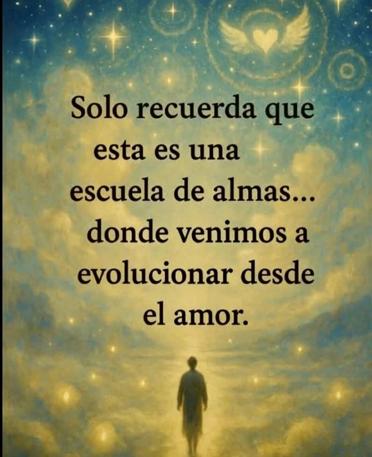 📣🤝📣 En este plano, todos venimos a experimentar una vida manifestada en físico; que se transforma en experiencias buenas y no tan buenas, que nos sirven como medio enriquecedor para el alma. Namaste Si nos esforzamos por entender la causa de los hechos vividos; serenos felices
