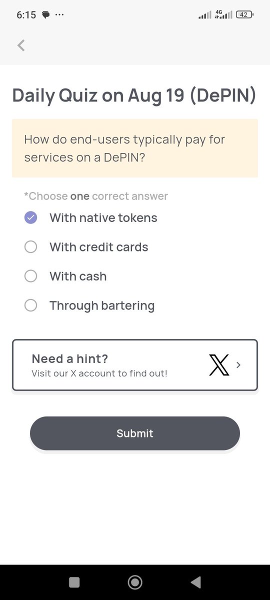 SmDweb3's tweet image. Ari chain quiz and xenea wallet 19 August
