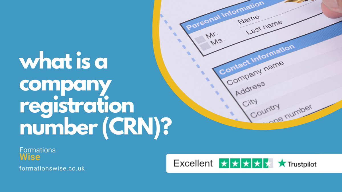 FormationsWise's tweet image. A Company Registration Number (CRN) is your business’s official ID from Companies House - it never changes. You’ll need it for banking, tax, and filings.

✅Learn More: zurl.co/Z53rk 

#startupbasics #ukbusiness  #companyformation #ukstartups