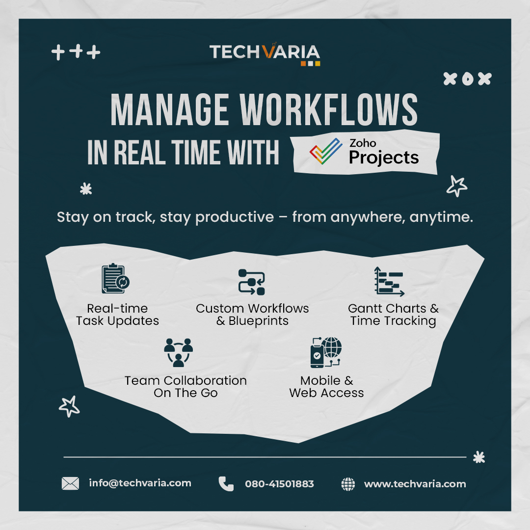 Techvaria_s's tweet image. Stay productive from anywhere with #zohoprojects – manage workflows, track tasks, and collaborate in real time.
#projectmanagement #productivity #techvaria #zohoerp #businesssolutions #zohosolutions