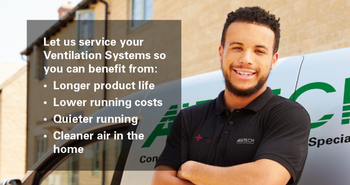 Keep your ventilation systems running efficiently &amp; hygienically.

Our service packages cover everything from filter changes to full duct cleans. Cut costs &amp; boost #IndoorAirQuality.

Learn more: airtechsolutions.co.uk/help-and-advic…

#VentilationServicing #Landlords #HealthyHomes