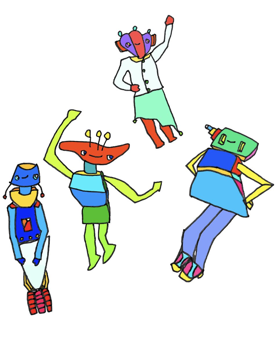 うごいてる🤖おえかき