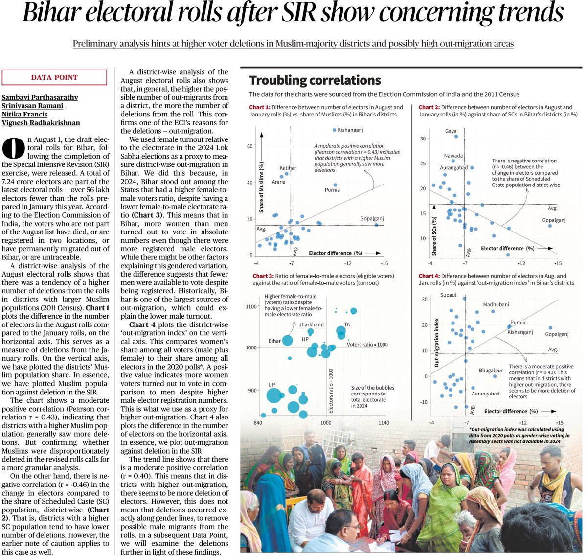 A matter of urgent democratic concern — ‘If there is a targeted attempt to eliminate the voice of some citizens, that would be a monstrous development' — Amartya Sen in an interview to The Hindu of August 7, 2025