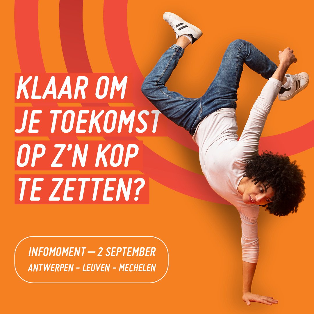 ⚡ Eén dag, drie campussen, eindeloze keuzes. Ontdek ze allemaal tijdens ons infomoment op 2 september (Antwerpen, Leuven &amp; Mechelen).

Bereid je bezoek aan #Syntra AB voor via👉 syntra-ab.be/infomoment
