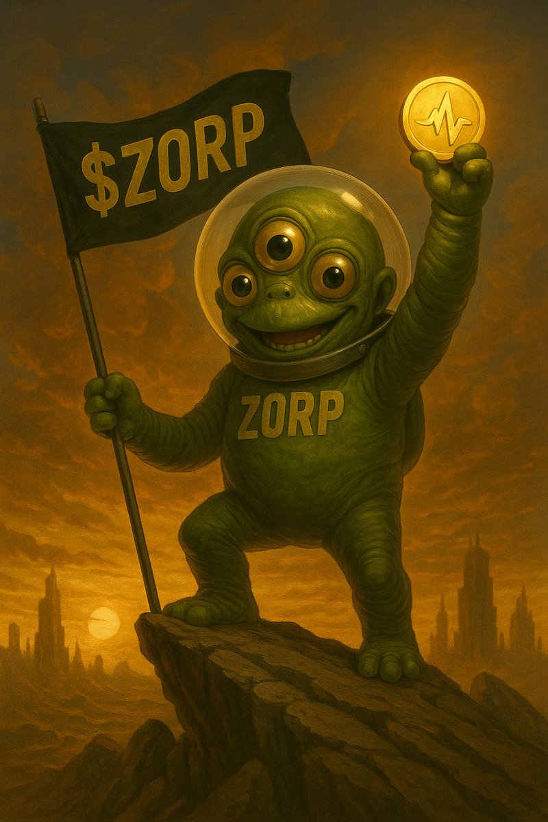 Zorponpls's tweet photo. #Ethereum fam, the future doesn’t wait. 🛸
The PulseChain trenches are open and $ZORP is already marching.
Bridge your ETH → PulseChain.
Fuel the mothership. Strength in numbers. ⚔️
Direct bridge & instant buy pressure:
👉 https://t.co/UmqvaxLweU
CA: 0xc46833f4931c1cd50bf724a7c5a4f67103cbdf25
No gas. No delays. Just momentum. 🚀
@LibertySwapFi 🌐