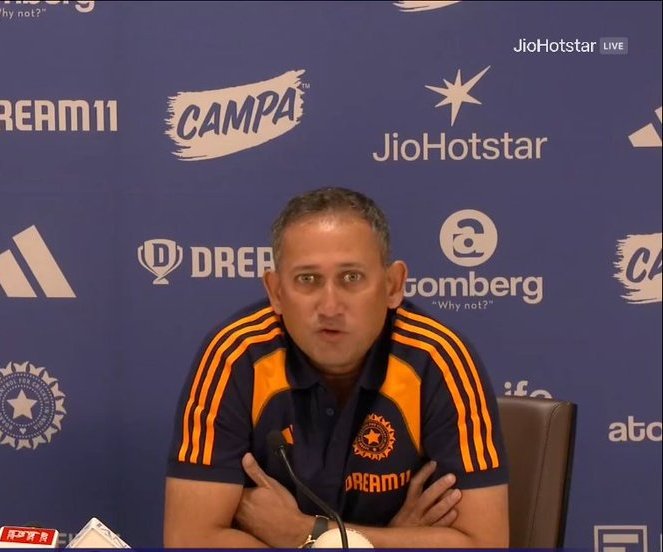 thedeepfineleg's tweet image. Some people deserve a slap in the face. Ajit Agarkar tops the list.