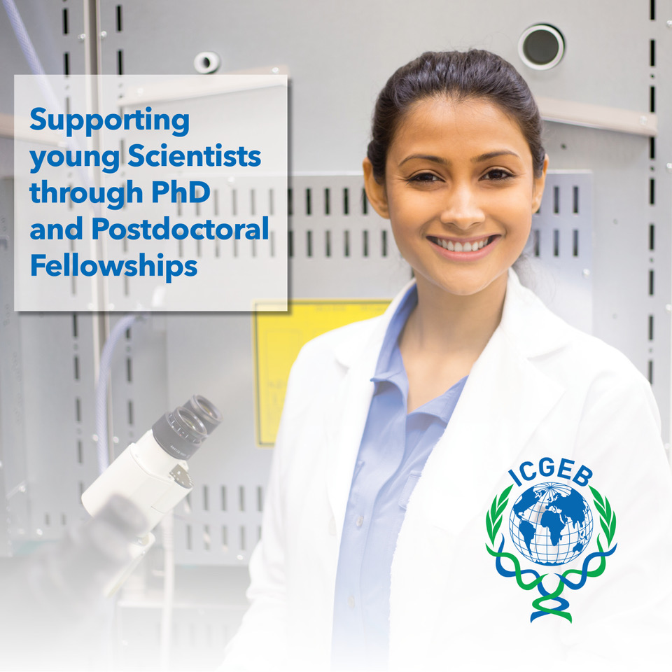 ICGEB's tweet image. Give to ICGEB to help Science and new Biotechnologies improve the quality of people’s lives, everywhere.

Your support matters!

🔗 icgeb.org/donate/

#sciencefordevelopment #research #fellowships #improvelifequality #newbiotechnologies #donate #womeninscience
