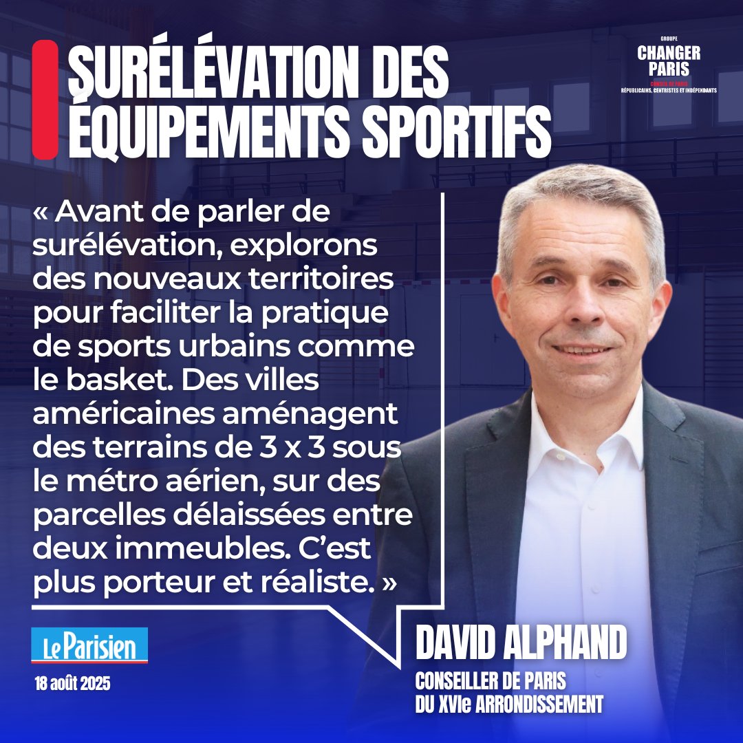 Changer Paris (@gpechangerparis) on Twitter photo L'héritage des JOP 2024 peine à se faire sentir à Paris.
➡️Face au déficit d'équipements sportifs dans la capitale, il faut innover et trouver le moyen de déployer rapidement des activités sportives accessibles pour les Parisiens insiste <a href="/david_alphand/">David Alphand</a> dans le Parisien👇 L'héritage des JOP 2024 peine à se faire sentir à Paris.
➡️Face au déficit d'équipements sportifs dans la capitale, il faut innover et trouver le moyen de déployer rapidement des activités sportives accessibles pour les Parisiens insiste <a href="/david_alphand/">David Alphand</a> dans le Parisien👇