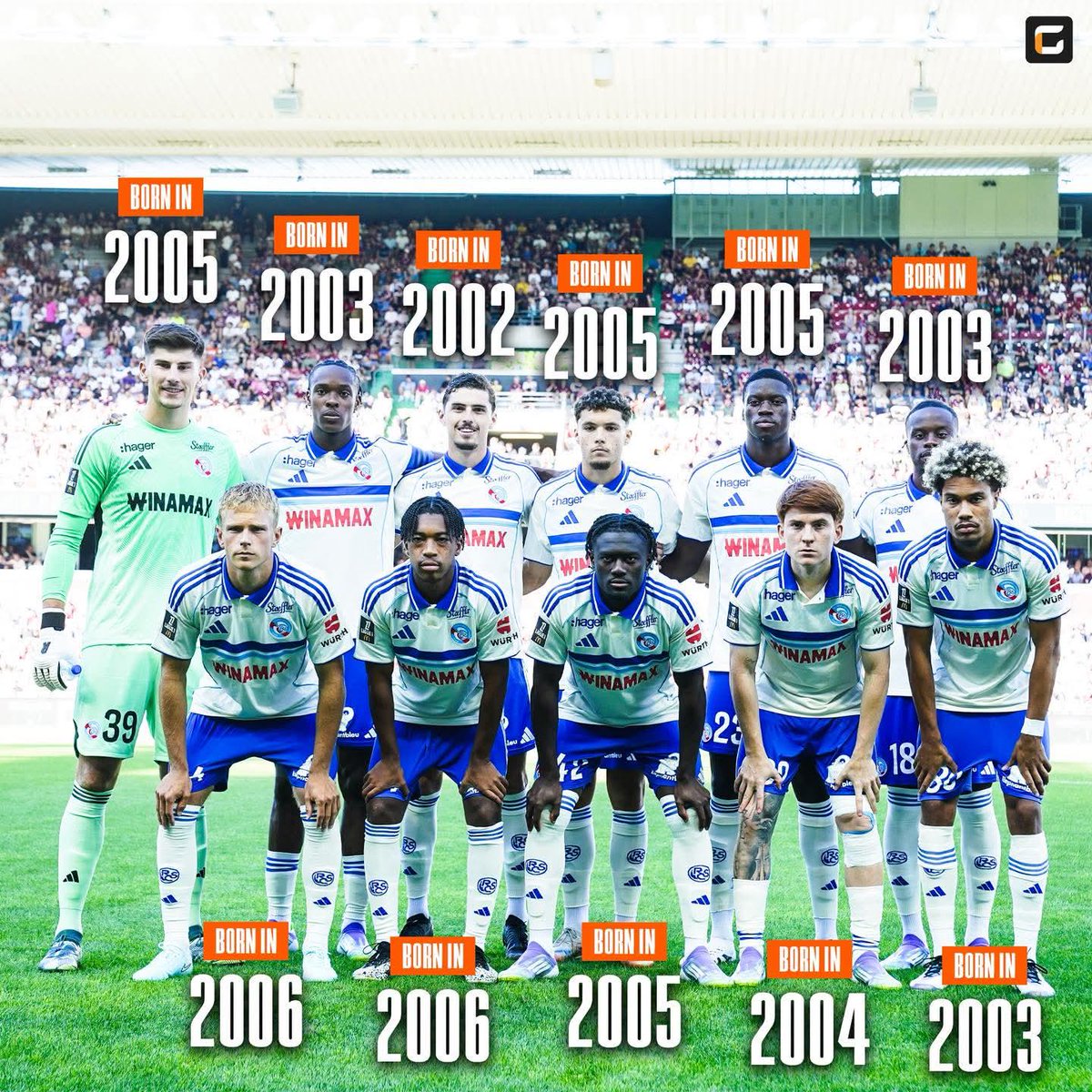 Η Στρασμπούρ έγινε η πρώτη ομάδα στα Τοπ-5 πρωταθλήματα που κατέβασε εντεκάδα μόνο με παίκτες γεννημένους τον 21ο αιώνα και μια νέα ρυτίδα έκανε ξαφνικά την εμφάνιση της στο πρόσωπο μου.