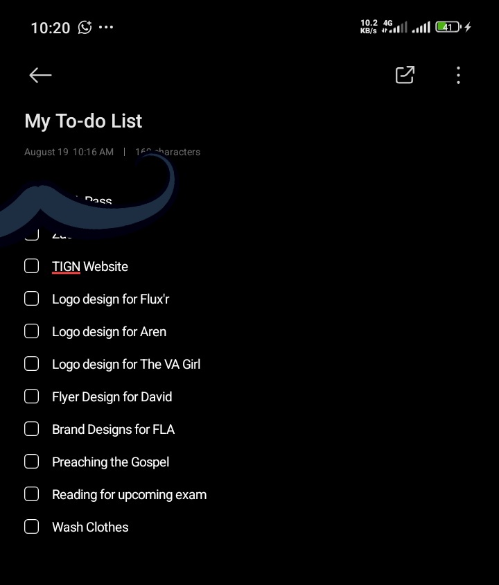 Kicking off with Day 2 Todo list Challenge  at <a href="/SuperteamNG/">Superteam Nigeria</a> Kwara State 

The challenge says: 
Post your to-do list in the morning
Quote it at night with your progress
Not sure I'll be able to accomplish all 🥺, but I steady grind with Discipline 

Thanks to <a href="/callmeFeyi_/">FEYI</a>