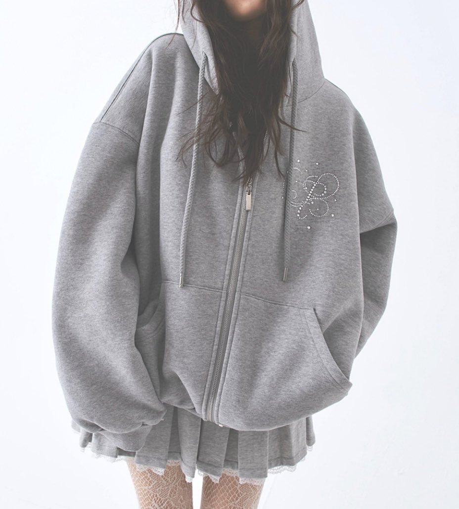 ペリキュール　ブルゾン　グレー なんと大バズりセットアップもカムバです(大声)