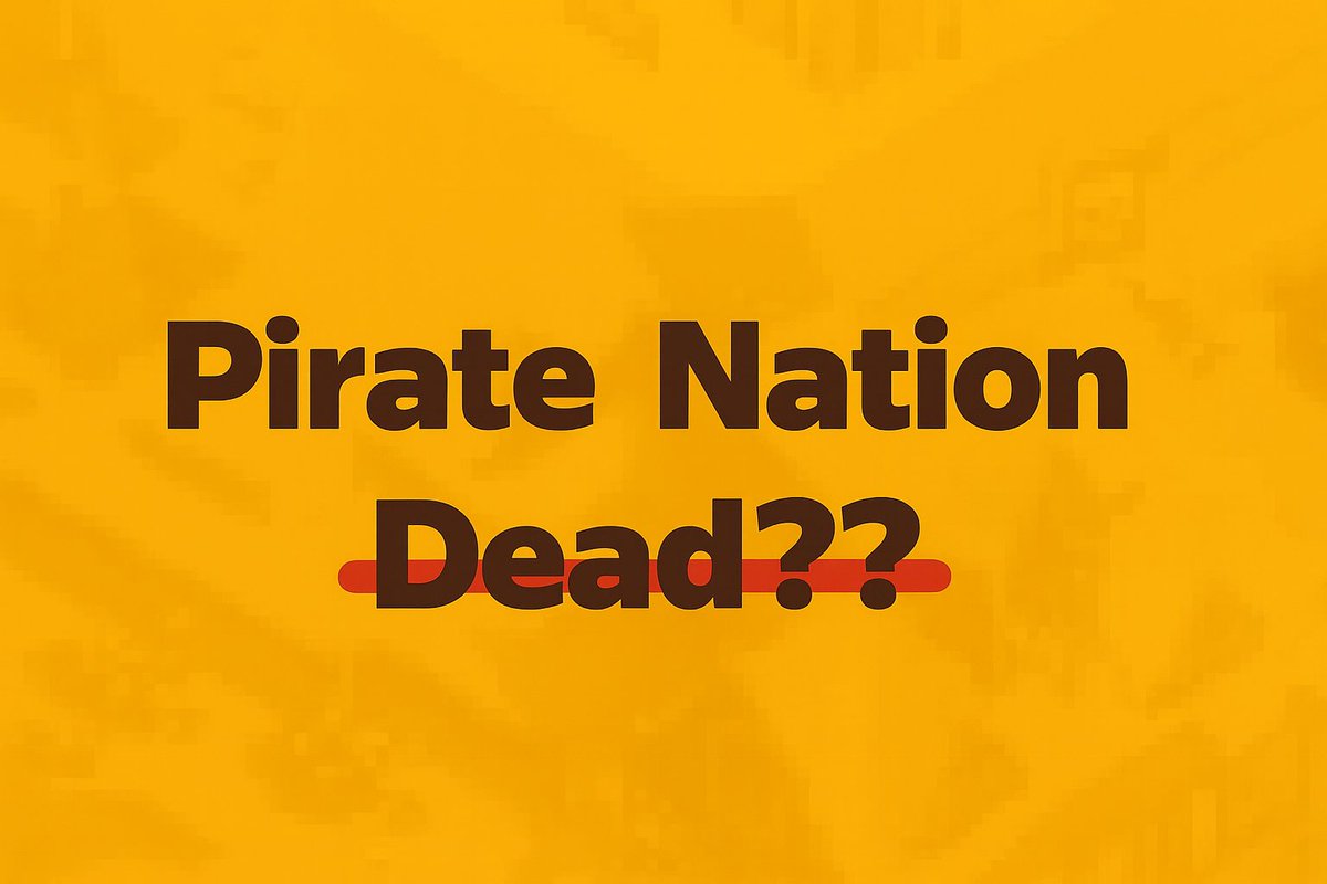 Rick Coin Doctor (@rickcoindoctor) on Twitter photo Pirate Nation Dead??
I see that many people are misunderstanding the latest announcement. As someone who has been playing Pirate Nation for 3 years and created countless content about it, I want to clarify a few points:
Pirate Nation has shut down, but <a href="/ProofOfPlay/">Proof of Play</a> is still Pirate Nation Dead??
I see that many people are misunderstanding the latest announcement. As someone who has been playing Pirate Nation for 3 years and created countless content about it, I want to clarify a few points:
Pirate Nation has shut down, but <a href="/ProofOfPlay/">Proof of Play</a> is still