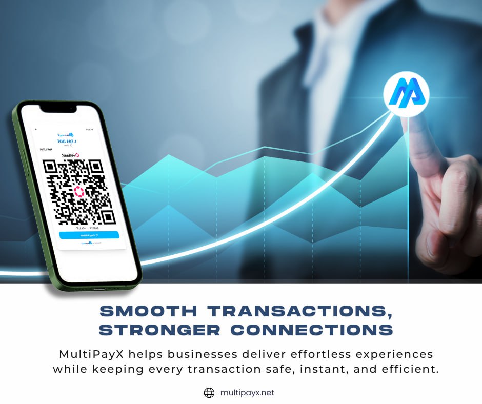🤝Tired of slow, messy transaction?

MultiPayX makes everything flow effortlessly, giving you more time to scale and win.

👉multipayx.net