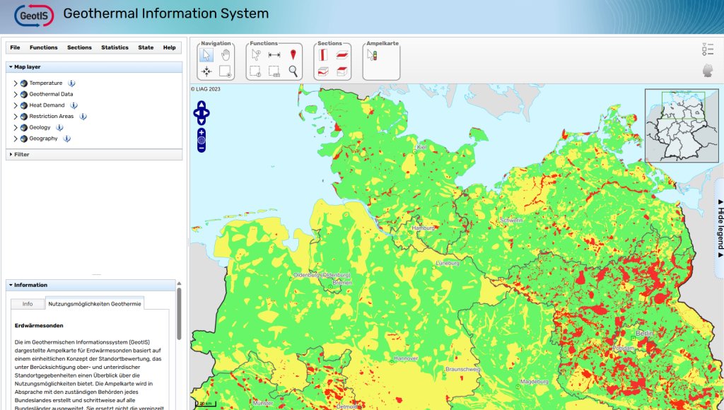 🌍 Alemania lanza un mapa nacional de geotermia superficial con sistema tipo semáforo 🟢🟡🔴 que muestra dónde instalar sondas geotérmicas.
Un paso clave hacia un calor eficiente y neutro en carbono. ♨️
#Geotermia #EnergíaRenovable #TransiciónEnergética #Sostenibilidad