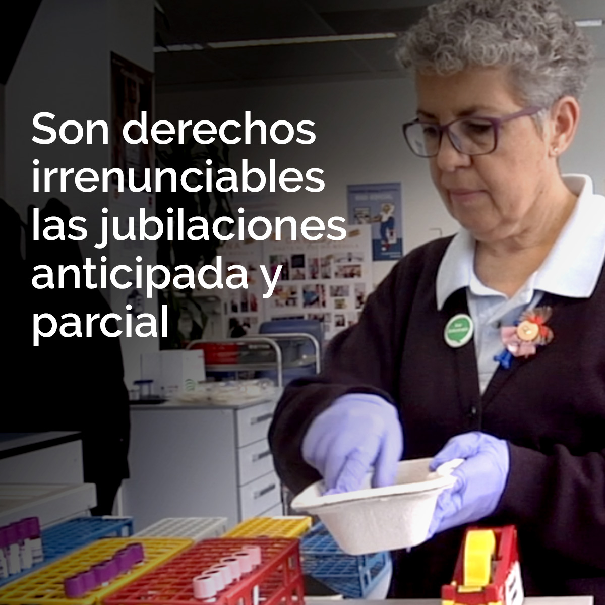 ¡Ni un paso atrás!

La #JubilaciónArticipada y la #JubilaciónParcial son derechos laborales IRRENUNCIABLES en el #EstatutoMarco

Si no se reconocen expresamente, NO apoyaremos la reforma de esta ley

abrv.in/eXoh #Enfermería
