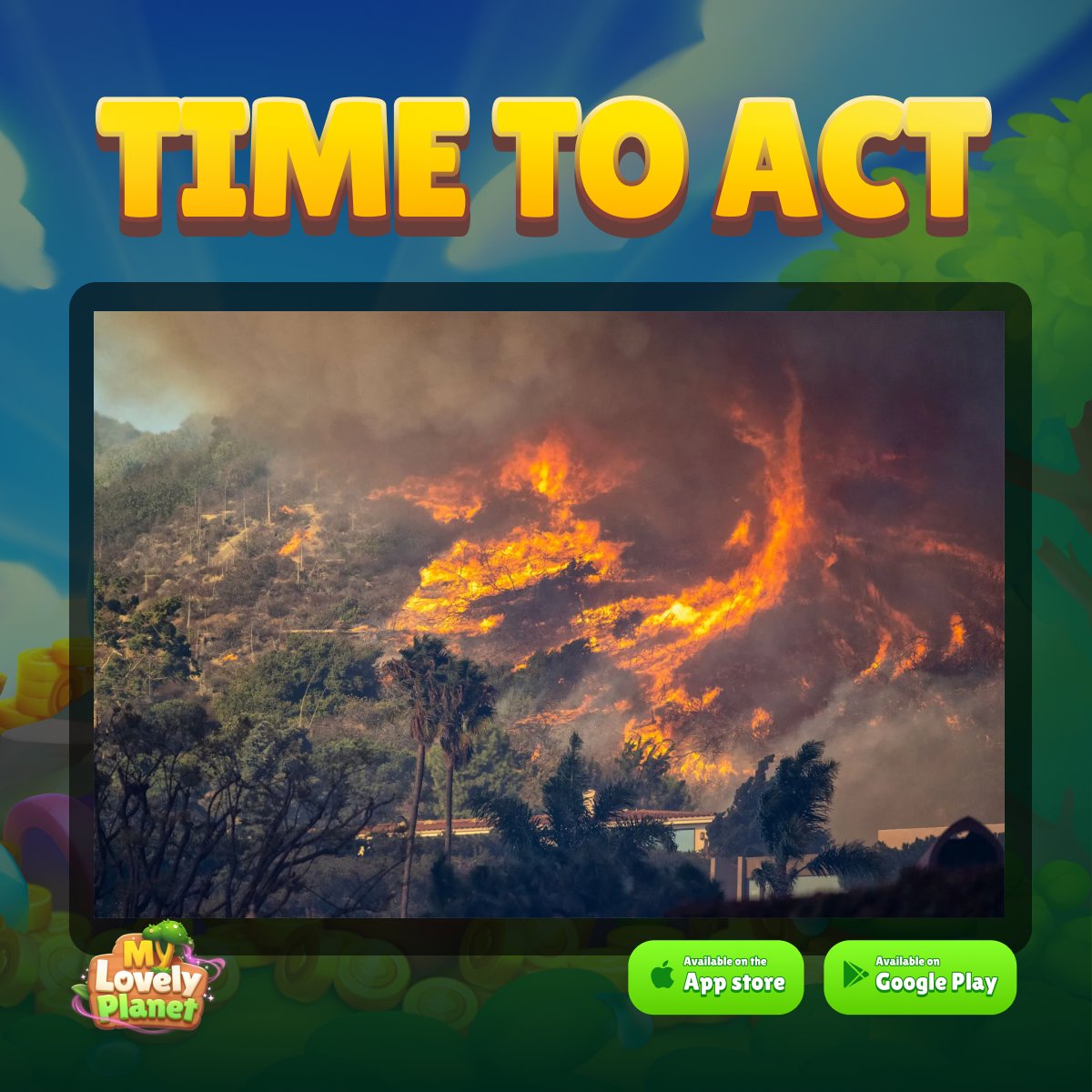 MyLovelyPlanet1's tweet image. 🚨We have a message for all of you🚨

Our planet is burning
Wildfires are no longer rare...
They strike EVERY year, EVERYWHERE

In 2025 alone, wildfires impacted 
🔹United States (California, Arizona...)
🔹Canada (Manitoba, Ontario...)
🔹Europe (Spain, Portugal, France...)