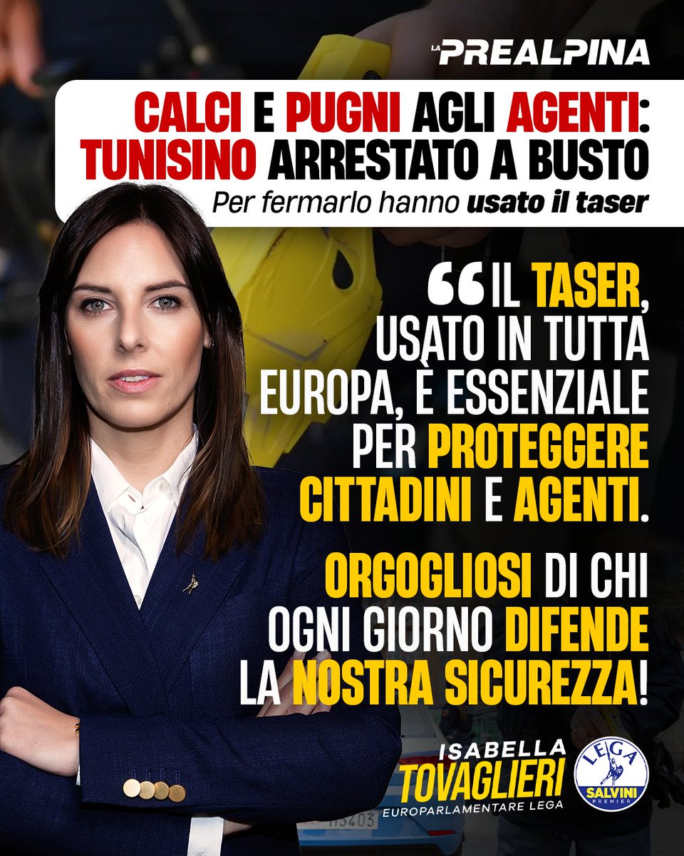 Il taser non è un'arma di offesa ma di difesa.