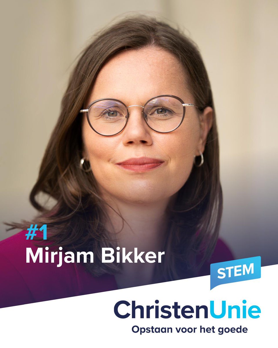 mirjambikker's tweet image. Trots op ons team! Bevlogen mensen die juist nu opstaan voor het goede. 
Niet schreeuwen maar dienen. Niet afbreken maar opbouwen.

Bekijk onze hele lijst via christenunie.nl/kandidatenlijst