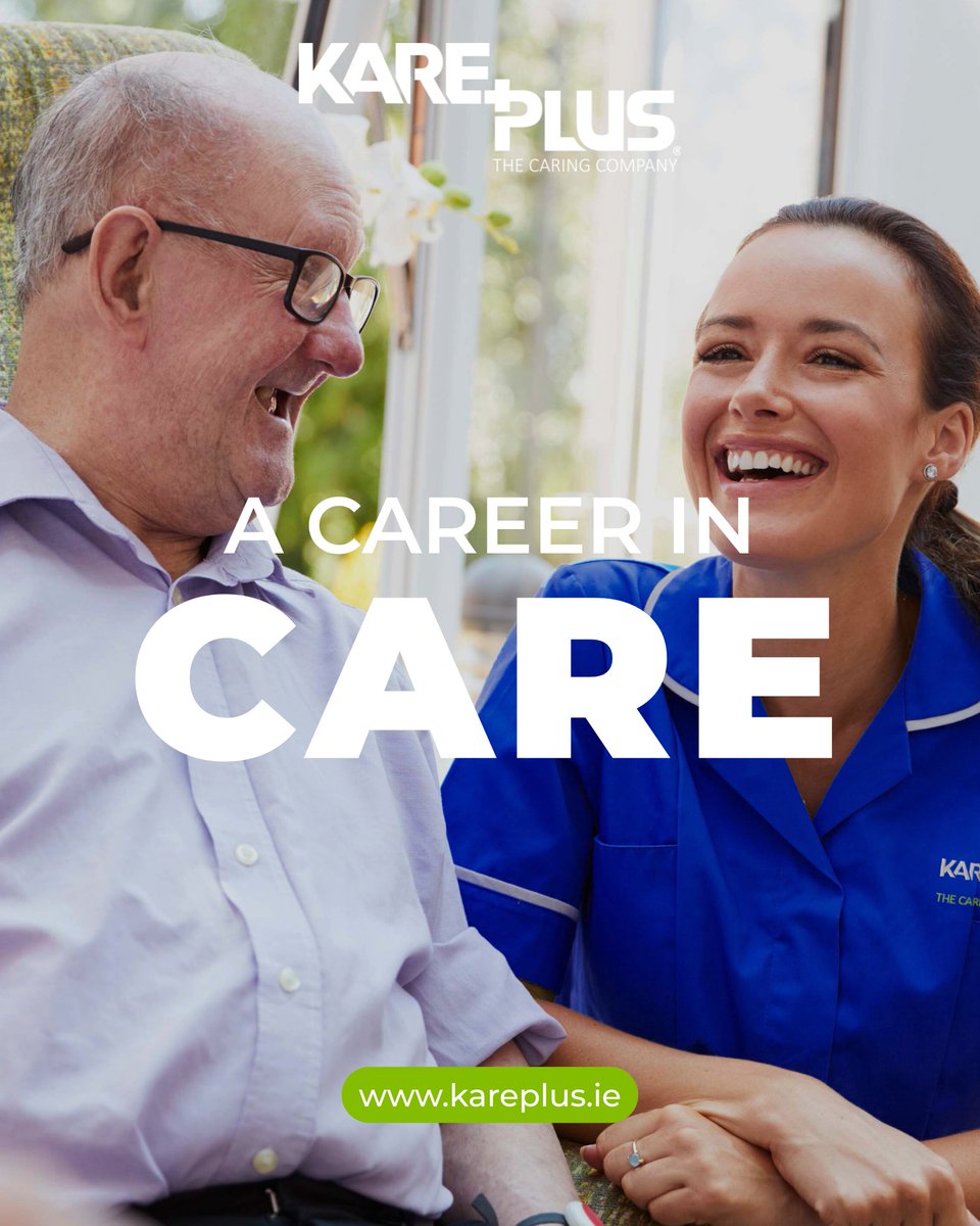 Looking for a career that changes lives?

We are hiring! Apply now and make a difference 💙
kareplus.ie/careers

#WeAreHiring #CareersWithCare #JoinOurTeam #CareersThatMatter #kareplusireland #thecaringcompany