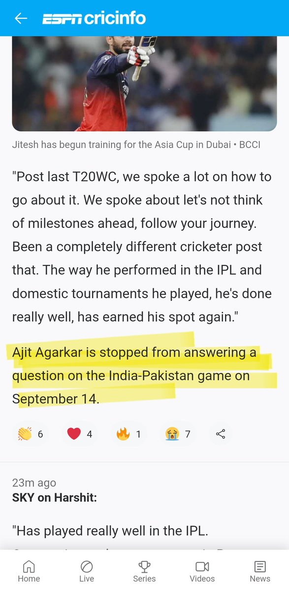 Cricket Vibes_Arjav (@iamarjav) on Twitter photo Why?
#AsiaCup #AsiaCupsquad #SuryakumarYadav #AjitAgarkar #ShubmanGill #BCCI #IndVsPak #AsiaCup2025 <a href="/toecrushrzzz/">Gagan Chawla</a> <a href="/gurkiratsgill/">Gurkirat Singh Gill</a> <a href="/poserarcher/">Archer</a> Why?
#AsiaCup #AsiaCupsquad #SuryakumarYadav #AjitAgarkar #ShubmanGill #BCCI #IndVsPak #AsiaCup2025 <a href="/toecrushrzzz/">Gagan Chawla</a> <a href="/gurkiratsgill/">Gurkirat Singh Gill</a> <a href="/poserarcher/">Archer</a>