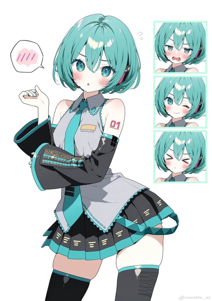 #初音ミク　ボブカットミクさん