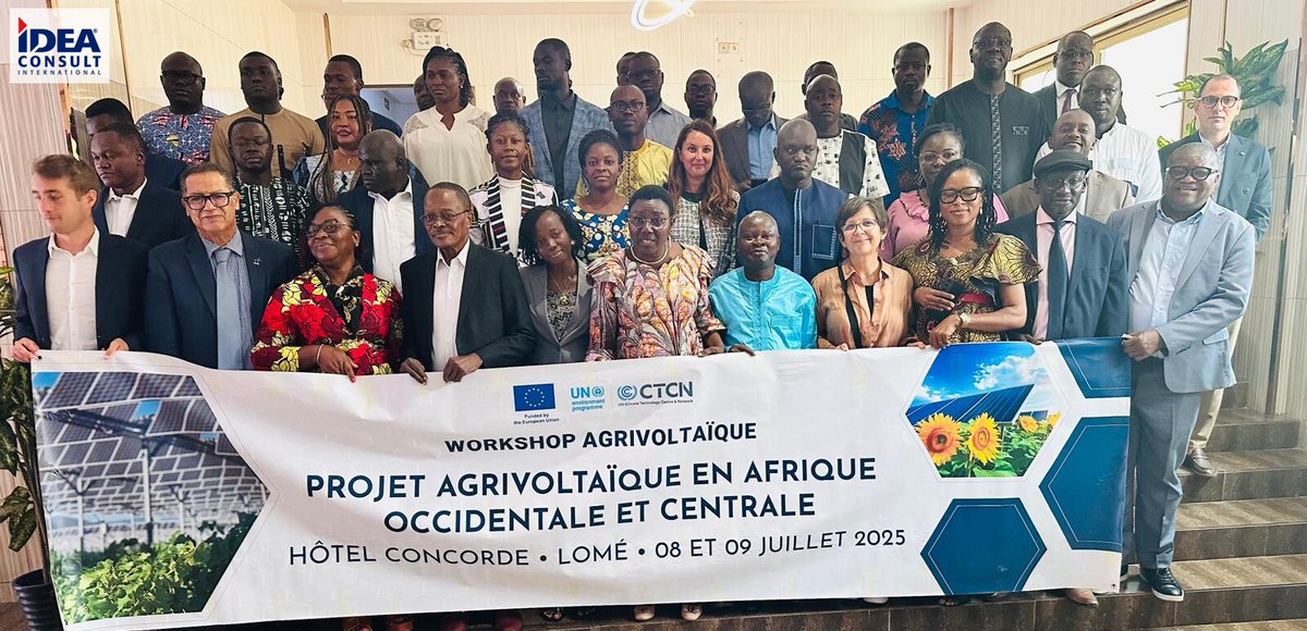 IDEACONSULTInt's tweet image. 𝐏𝐫𝐨𝐣𝐞𝐭 𝐩𝐢𝐥𝐨𝐭𝐞 𝐚𝐠𝐫𝐢𝐯𝐨𝐥𝐭𝐚ï𝐪𝐮𝐞 𝐞𝐧 𝐀𝐟𝐫𝐢𝐪𝐮𝐞 𝐎𝐜𝐜𝐢𝐝𝐞𝐧𝐭𝐚𝐥𝐞 𝐞𝐭 𝐂𝐞𝐧𝐭𝐫𝐚𝐥𝐞 lancé officiellement
🔗shorturl.at/CujMb

#IDEACONSULTInternational #Bureaudetudes #Tunisie #Afrique #AgriPV #Togo #Senegal #Guinee #RDC #GroupeSTUDI