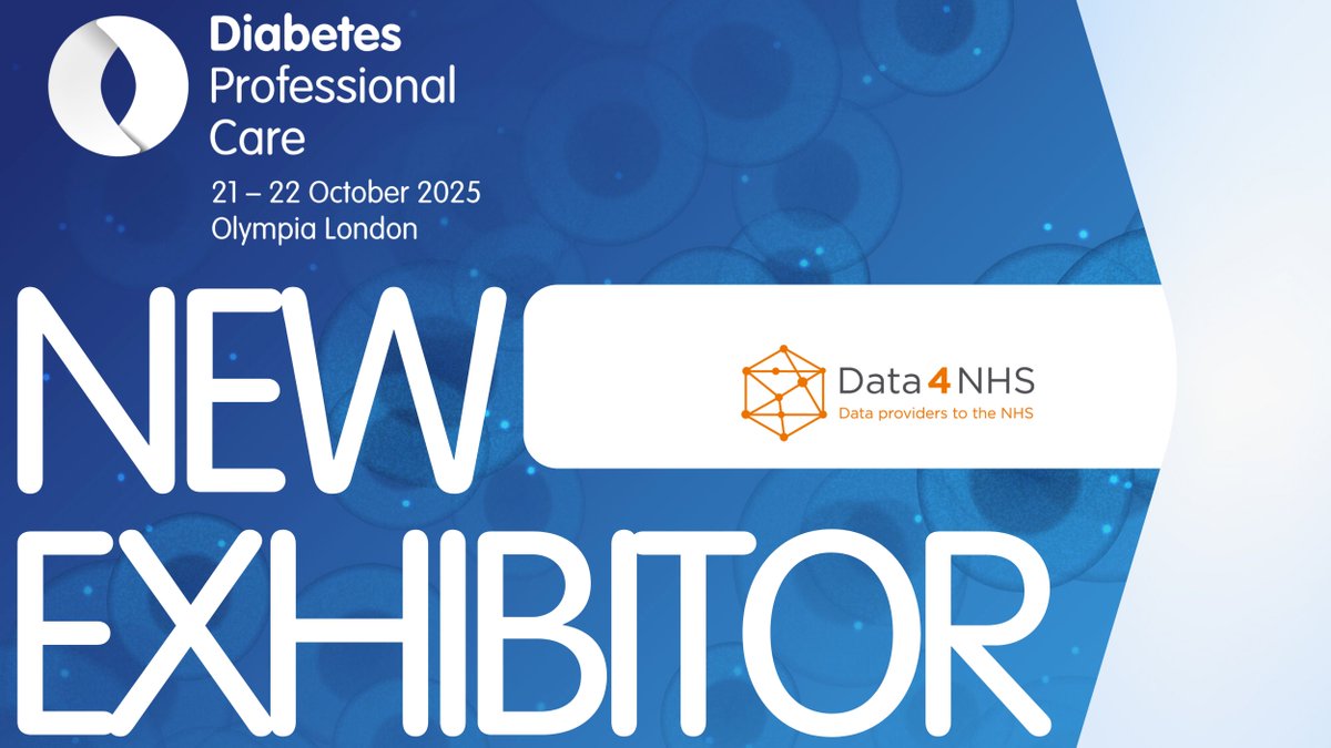 ‼️ New Exhibitor Alert ‼️

Data4NHS offers online services to those working within the NHS - they are one of the largest healthcare related databases in the UK and are partnered with many respected healthcare organisations. 

Find them at Stand A10 at Diabetes Professional Care!