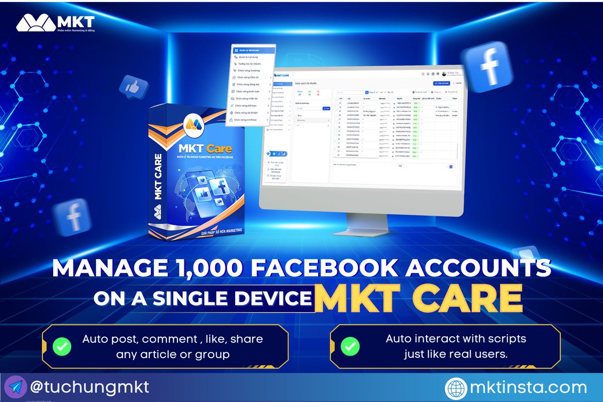 mktinsta_com's tweet photo. MKT Care Software Facebook management and automation software. 
Explore all the features of MKT Care in this article: https://t.co/WsiqnyWXYo https://t.co/nG9a9qMvM0