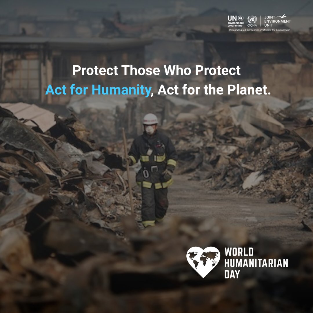 UNEP/OCHA Joint Environment Unit tweet media