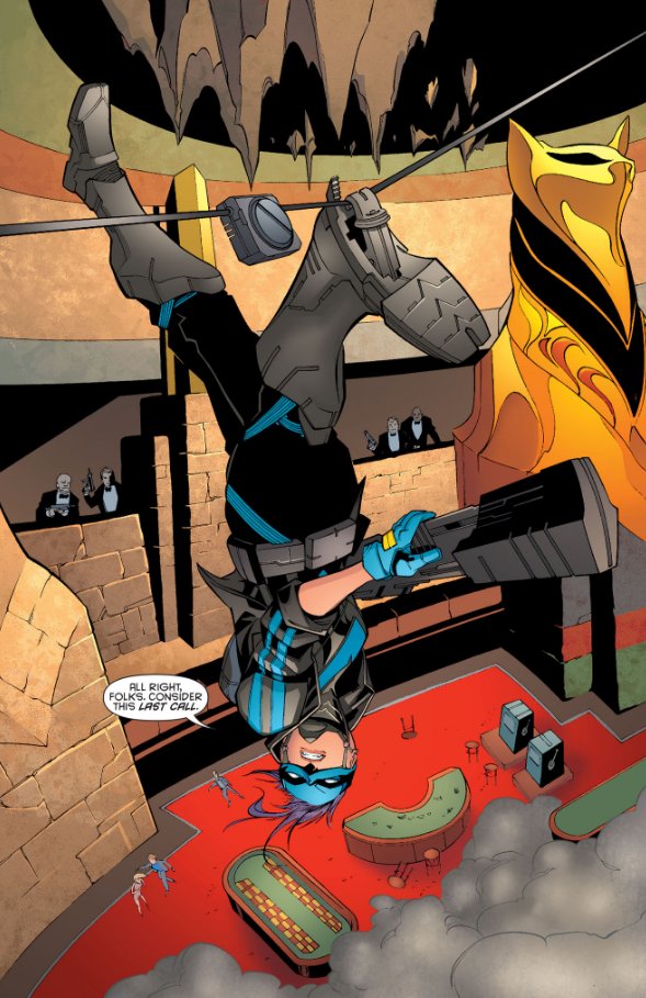TenaciousInBlue's tweet photo. @PlayboyCrusader @WillOfAnarky — themselves from wall to wall. Harper dropped herself into the skyline, her boot attaching to the line as she flipped so she was hanging upside down and propelling over to the target below. 

“Incoming!”

She unhooked her foot from the line and dropped down to the ground — https://t.co/D6NA009TZa