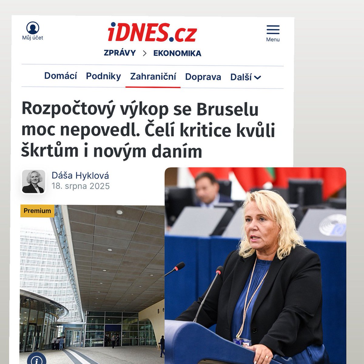 Titulek mluví za vše. Návrh rozpočtu na další roky se fakt nepovedl ‼️Proč ptáte se?
❌ Vše se tajilo - prý kvůli transparentnosti
❌ Prezentace se naplánovala na poslední týden před parlamentními prázdninami - proč asi?
❌ Má jít o velké změny, které nikdo nekonzultoval 
Tohle