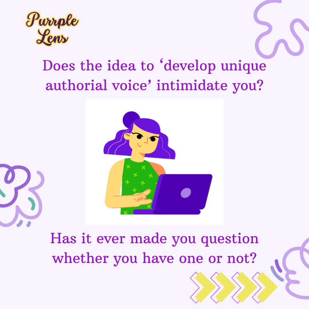 ✨ The writing world has several jargon that can intimidate a new (or seasoned) writer without warning.

#BetaReading #ManuscriptEvaluation #WritersofInstagram #writingcommunity #PurrpleLens #authorialvoice #WritingJargon #WritingLife