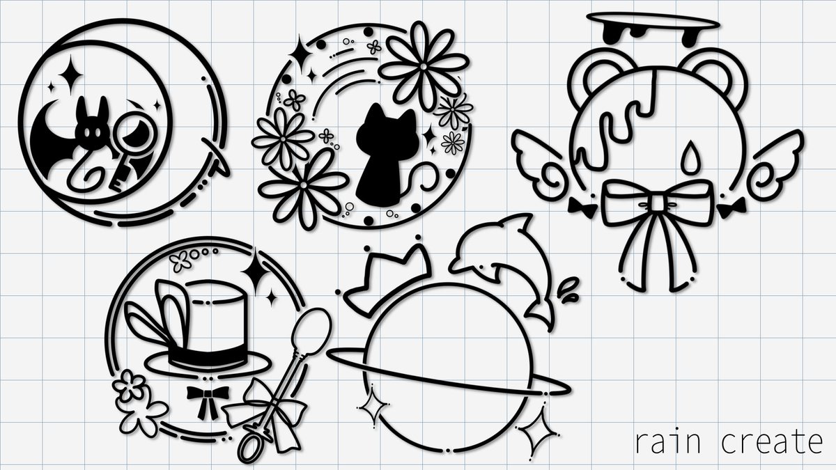 【 #無償企画 】
貴方の作りたいを叶えるrainのシンプルシンボルロゴ𓂃𓈒𓋜

黒単色とご希望のカラーの2種類納品◎
商用利用🆗

当選人数4名

【応募方法】
フォロー＋リポスト♻️

〆8/30 20:00
 #シンボルロゴ