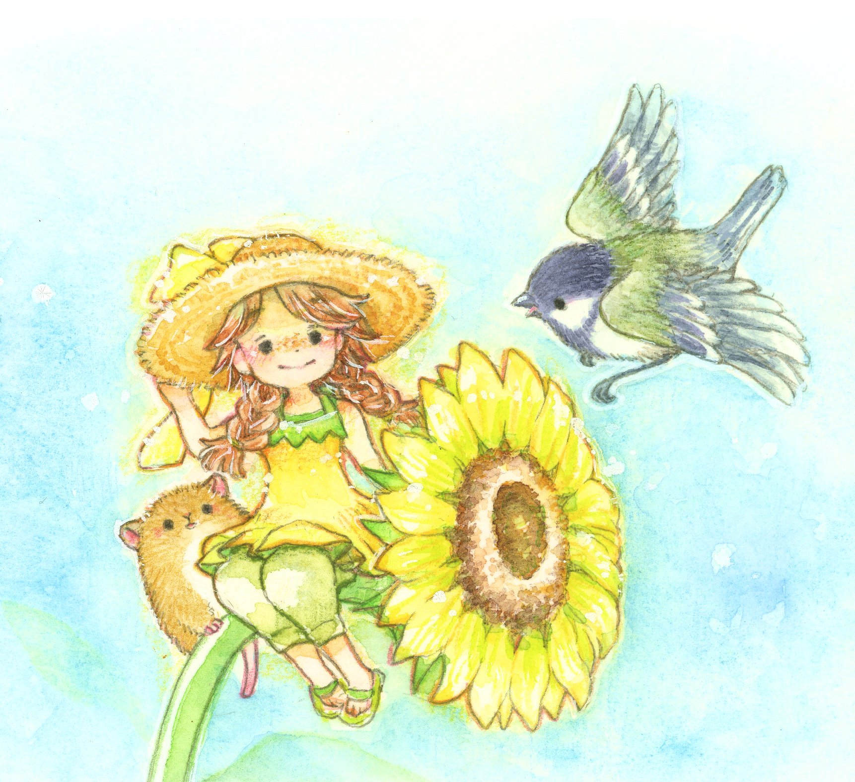 ⭐️ひまわりです まるぼ on X: 