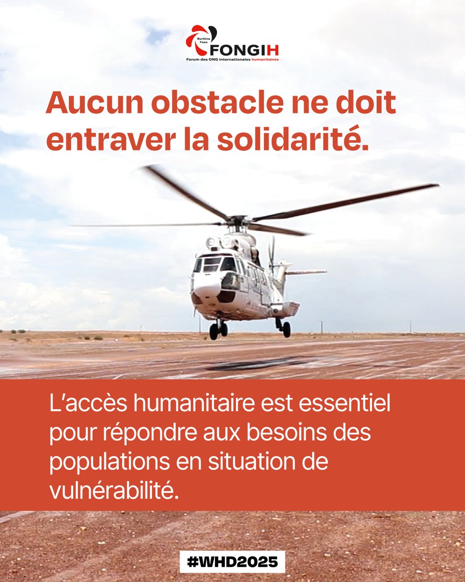 Forum des ONG Internationales Humanitaires tweet media
