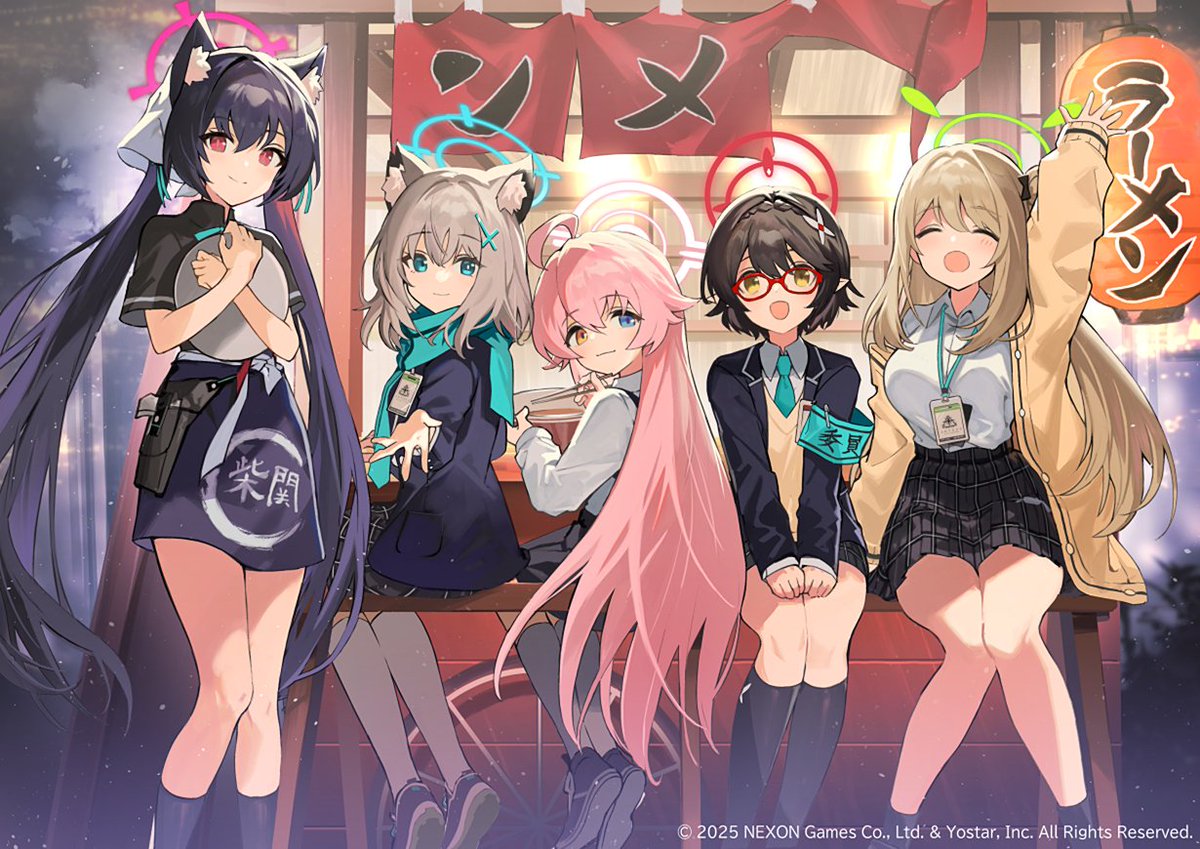 ヴァイスシュヴァルツ　ブルーアーカイブのBCF2025限定グッズイラストで描かせていただいたイラストです
#ブルアカ