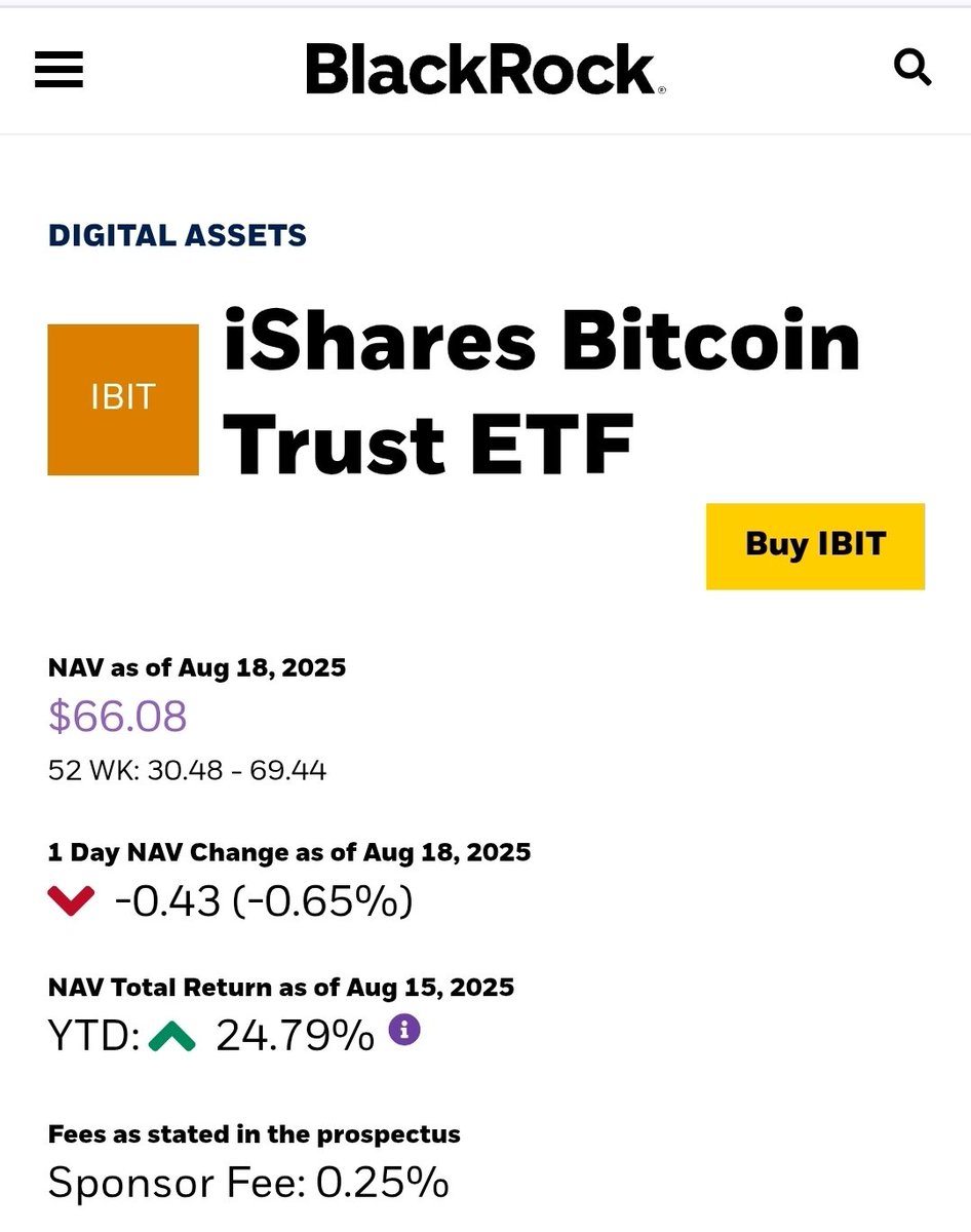 petersinguili's tweet photo. 📊 Updated 19 Aug 2025 - My Crypto ETFs Focus List sorted by Year-to-Date returns! 📈

Criteria in the tabs filters funds with AUM above 100Million, and with >0% returns on YTD, 3Mth, 6Mth, 1Year timeframes. To include leveraged funds and dividend-paying.

ETFs that dont meet the criteria are eliminated to filter out non-performers, NAV erosion risks for dividend payers, and those with low AUM.

Good starting point for your further research for those interested to use ETFs for tactical allocation or building your satellite portfolios for long term investing. 

For context, BlackRock's #iShares Bitcoin Trust (#IBIT) is undoubtedly the market leader and top of mind choice by investors, institutions and family offices - with TOTAL AUM crossing 87 Billion!

All my personal favourite ETFs orange circled 🟠
All sharings above are for research purposes only. 
ALWAYS do your own 100% due diligence! 🙏

🌟 Would you like to know how's sentiments for US-listed physical-backed Bitcoin ETFs when they first started trading more than 1 year ago?

✅️ Check out the #Cointelegraph post that featured my interviewed opinions on BTC ETFs! 📈
MORE: https://t.co/PsvvCcRwbz

---------
📲 Let's Connect for More!

Daily Bite-sized Market Trends on Threads🧵:
➡️ https://t.co/H12OmQVGdv

🌟 Connect with me on LinkedIn for more Financial industry and Investment markets insights!
➡️ https://t.co/jU9VCMLQxQ

#BTC #BTCUSD #Cryptocurrency
#Blackrock #Grayscale #Fidelity
#DigitalAssetResearch
#InvestmentResearch
#AssetManagement 
#PortfolioAllocation
#PeterSinGuili