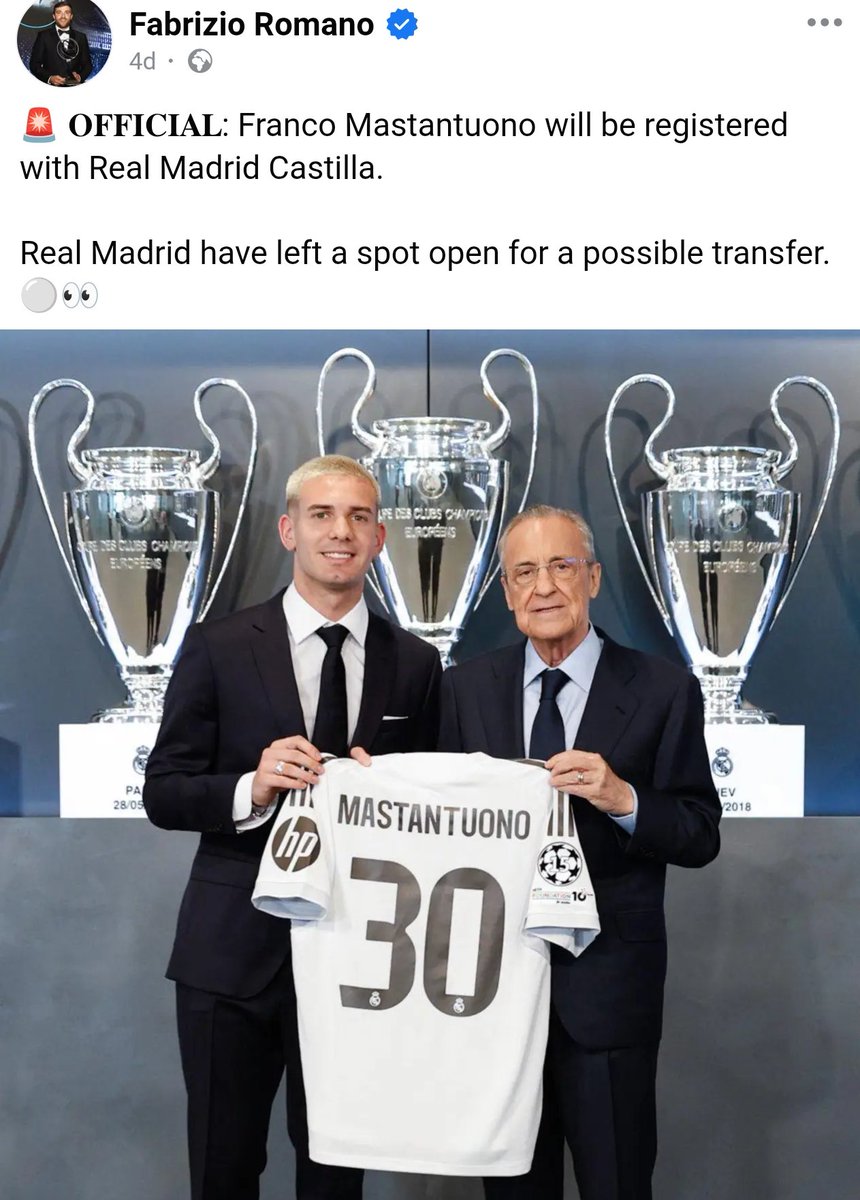 Acheter un joueur pour 60 millions et l'inscrire en équipe B a été autorisé, mais lorsque le Barça a voulu faire de même avec Roony (2 millions), Tebas a refusé. Une fois encore, le Real Madrid semble avantagé.