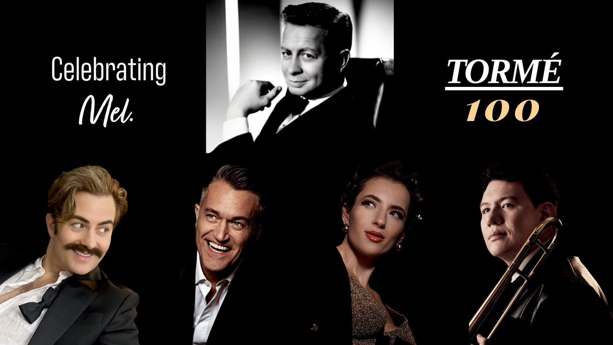Less than a month until the big #MelTorme100 get-down <a href="/officialronnies/">Ronnie Scott's Jazz Club</a> in London, starring  yours truly, Iain McKenzie (our host) and Emma Smith w/the <a href="/callumaubigband/">Callum Au</a> . You don’t want to miss this! Mel’s 100th birthday is going to be epic.  💥💥💥