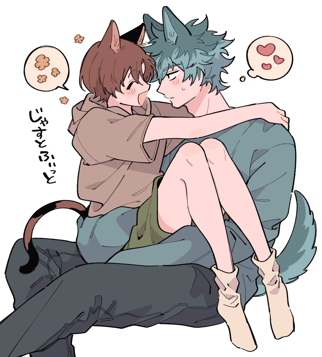 ptt_ymmr's tweet photo. すっぽり🐶🐱 https://t.co/DpNTQN1u5a