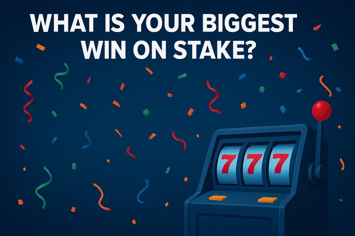 Tell us the biggest win you’ve ever had on @stake 🤔🎰

Doesn’t matter if it was $10 or $10,000 - we’ll send a tip to one person who replies! 👇