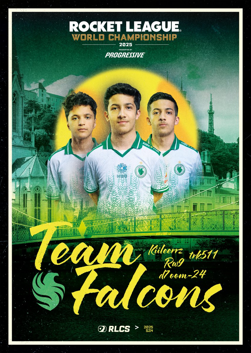 Rocket League Esports (@rlesports) on Twitter photo Record setters. The first MENA Major Champions ๐
Will <a href="/FalconsEsport/">Falcons Esports</a> take the next step in Lyon? Record setters. The first MENA Major Champions ๐
Will <a href="/FalconsEsport/">Falcons Esports</a> take the next step in Lyon?