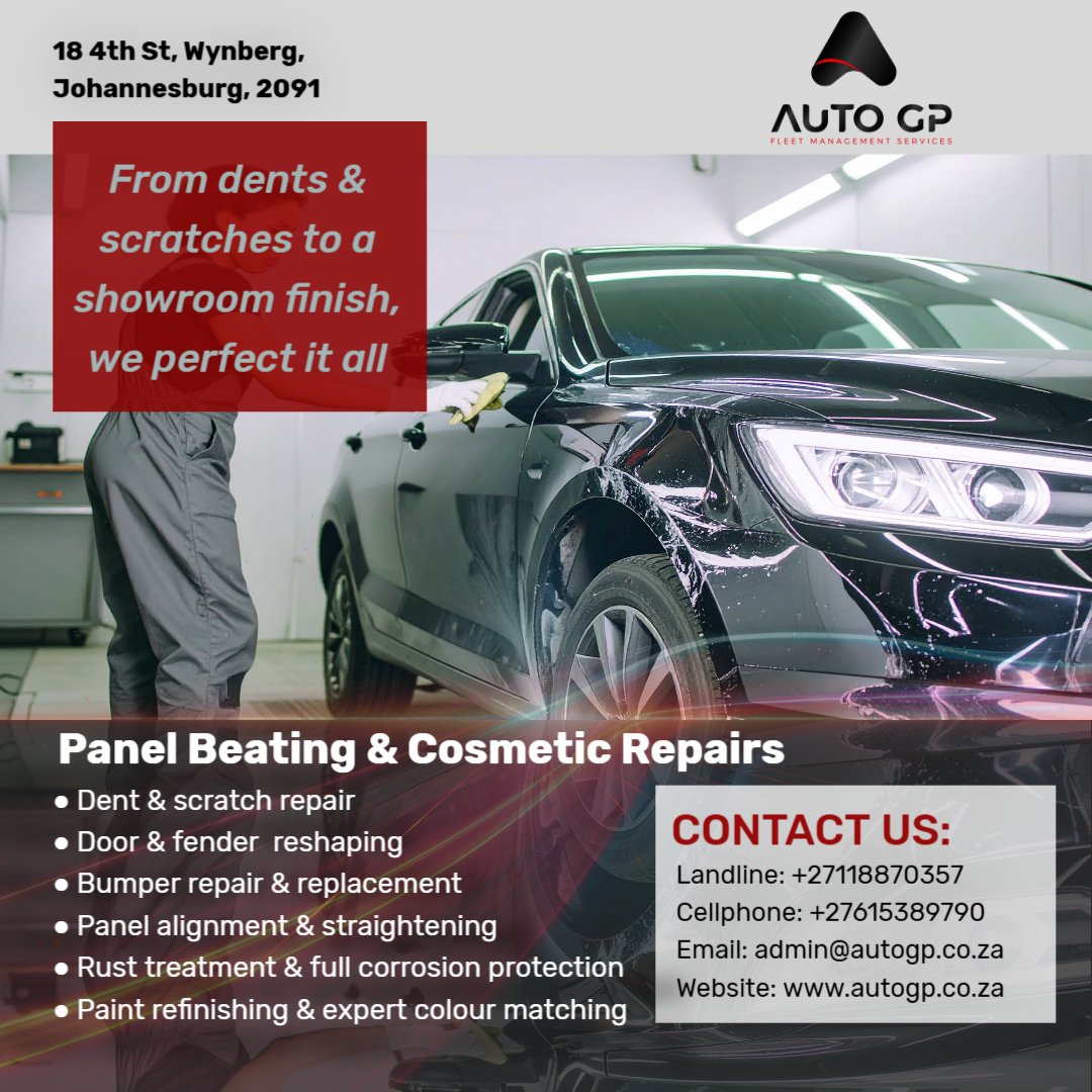 AutoGPAfrica's tweet image. Dents, scratches, bumps, gone✨!!! We restore your car’s look and value with expert panel beating and cosmetic care.

#AutoGP #PanelBeating #FlawlessFinish #DriveWithConfidence #localbusiness