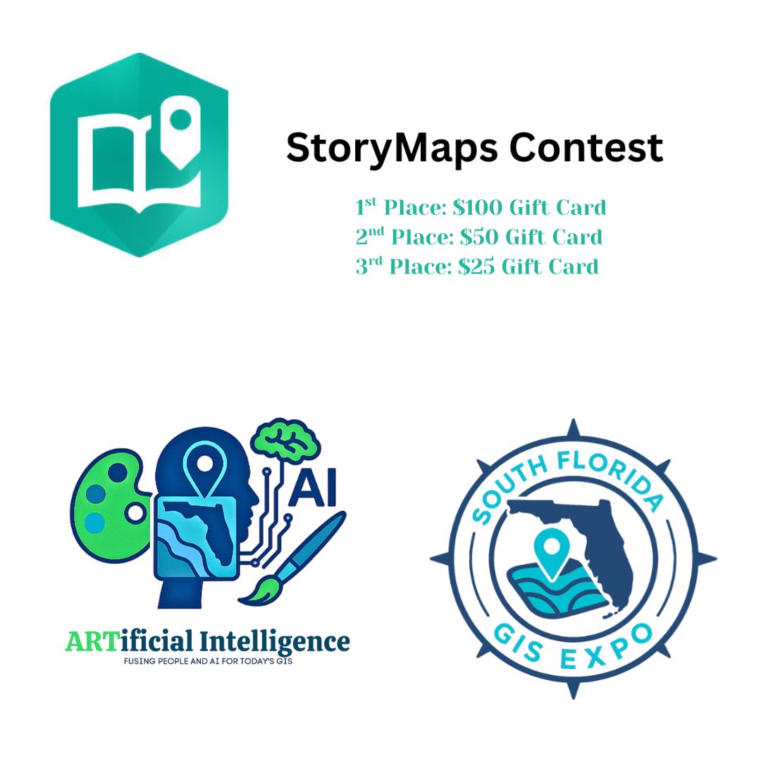 South Florida GIS Expo – StoryMaps Contest!
Check out our entries this year ahead of time and get ready to vote at the conference!
.
experience.arcgis.com/experience/ef4…

#GIS #SFGISExpo #PBCGISForum