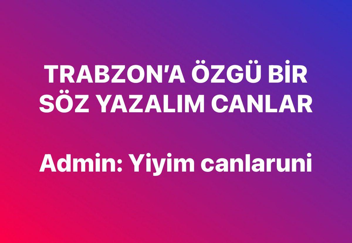 Trabzonlular (@trabzonllular) on Twitter photo 